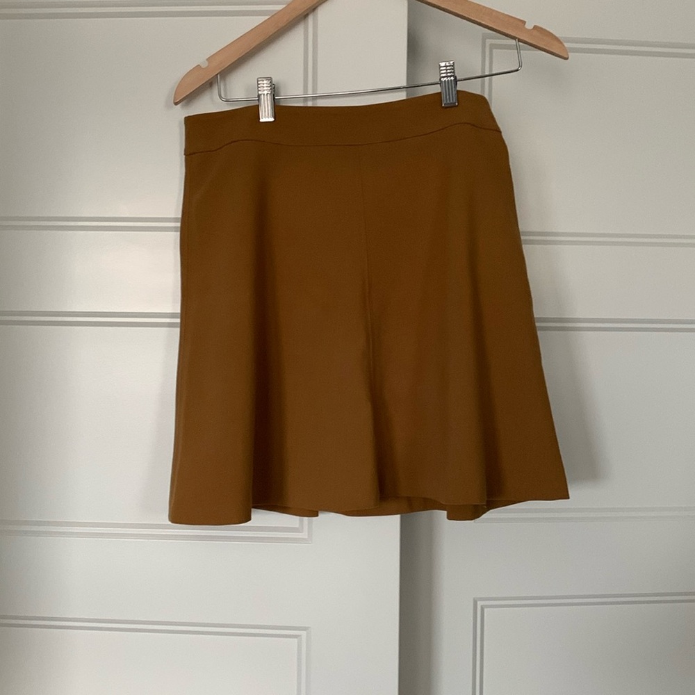 Camel color skirt